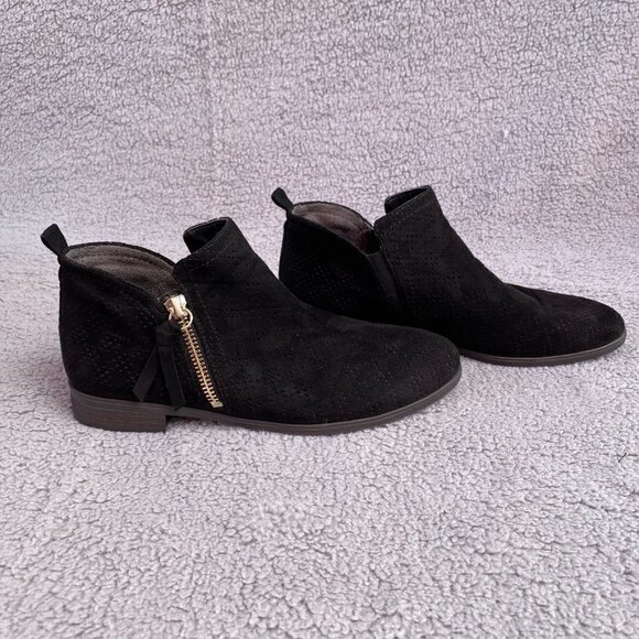 Dr Scholls Be Energized Rate Zip Bootie Black Sz 6.5 M - Picture 7 of 13